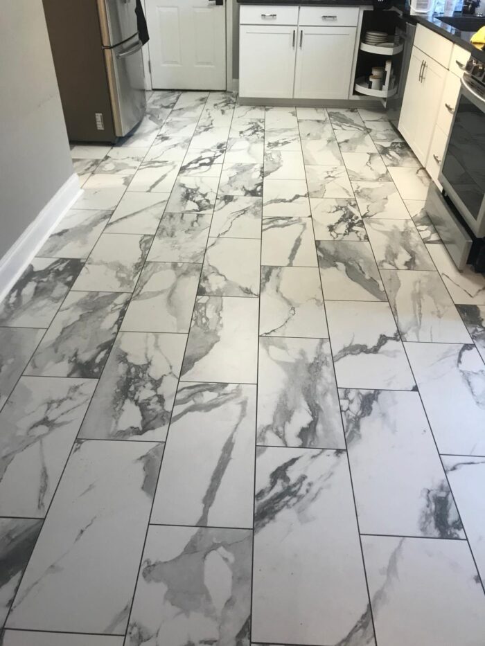 Kitchen Tile Floor Installation in Knoxville, TN